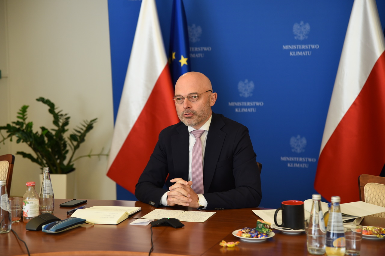 Minister klimatu Michał Kurtyka. Fot.: Ministerstwo klimatu