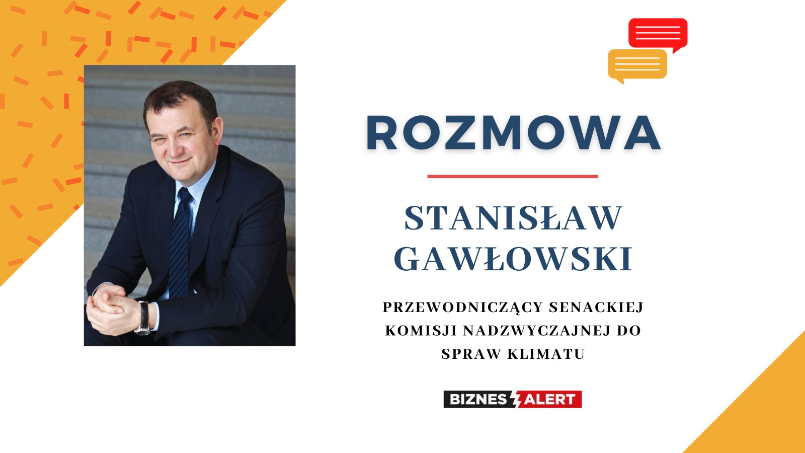 Stanisław Gawłowski. Grafika: BiznesAlert.pl