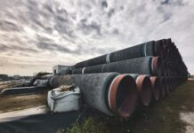 Rury Nord Stream 2 w Mukran. Fot. Agata Skrzypczyk