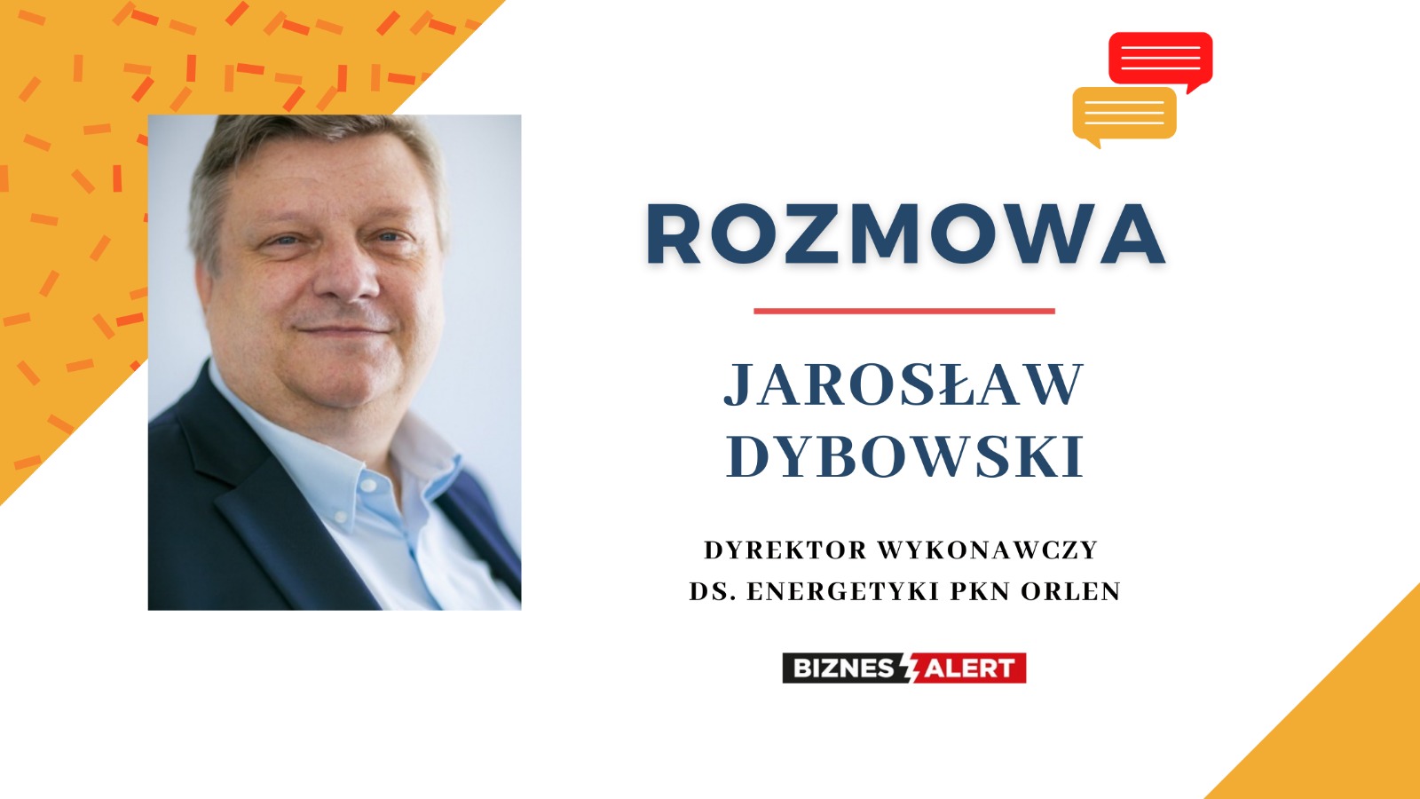Jarosław Dybowski. Grafika: BiznesAlert.pl