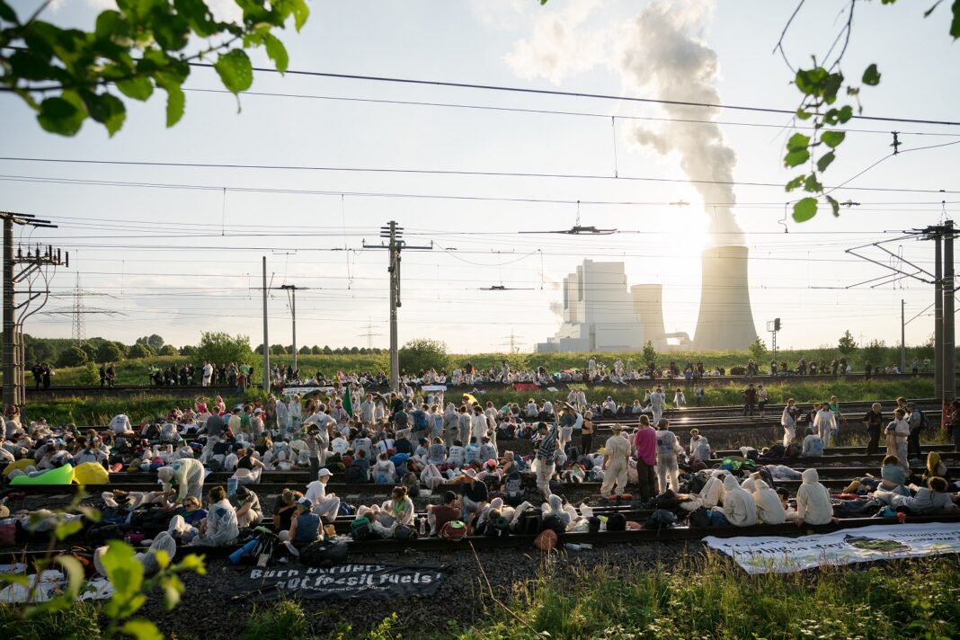 Protest Ende Gelande. Fot. Wikimedia Commons