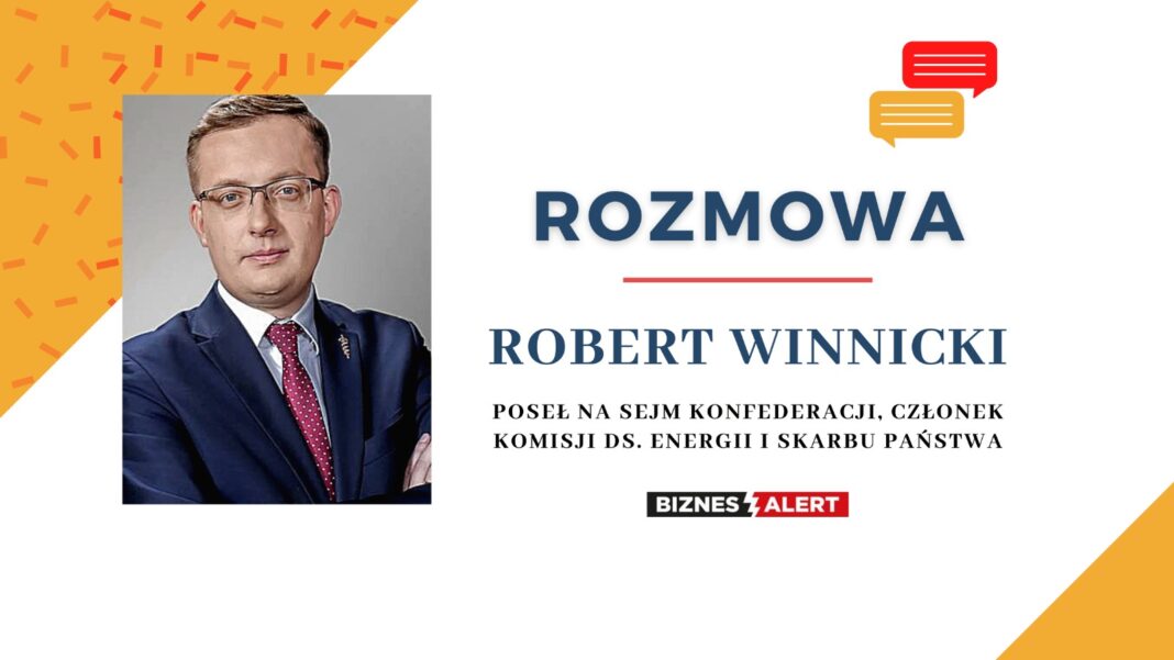 Robert Winnicki. Grafika: BiznesAlert.pl