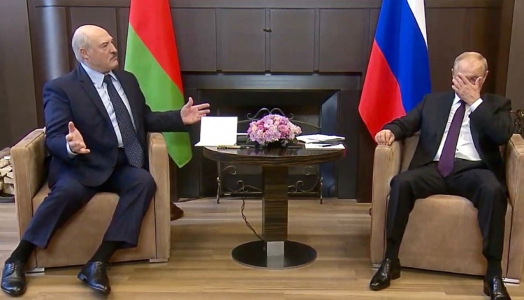 Spotkanie Putin-Łukaszenka. Fot. YT/Kancelaria Prezydenta Federacji Rosyjskiej
