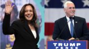 Kamala Harris i Mike Pence. Grafika: Gabriela Cydejko