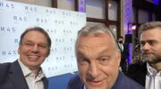 Wiktor Orban na otwarciu biura R4S w Budapeszcie. Fot. Twitter