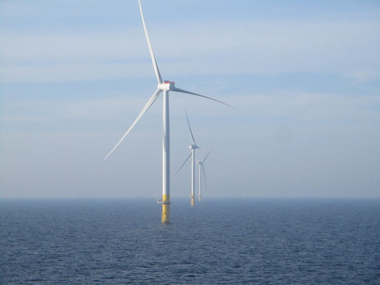 Morska farma wiatrowa Borssele w Holandii. Fot. Orsted