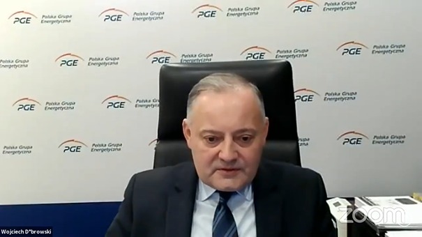 Prezes Polskiej Grupy Energetycznej Wojciech Dąbrowski. Fot. BizneAlert.pl