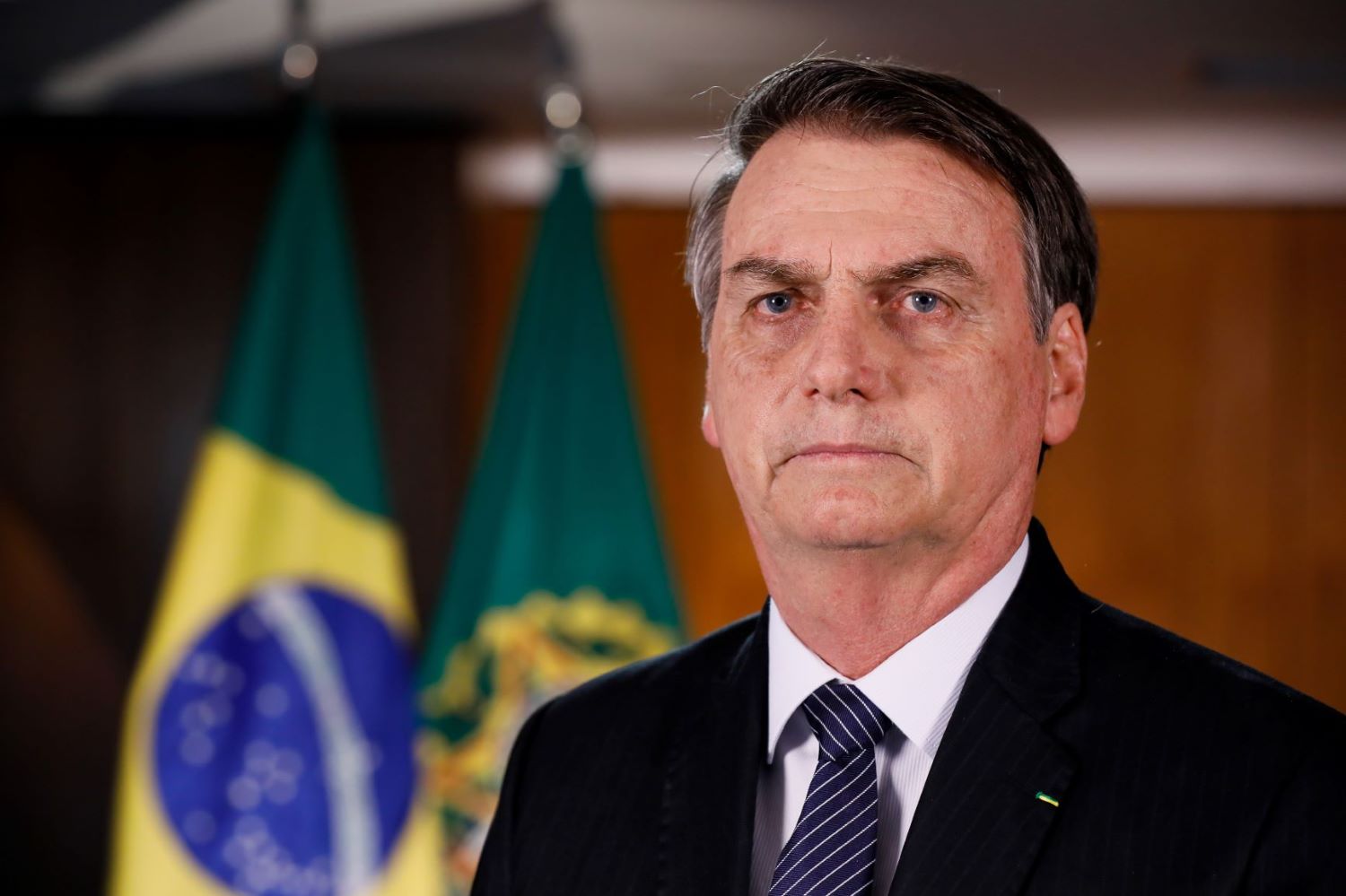 Prezydent Brazylii Jair Bolsonaro. Źródło Wikicommons