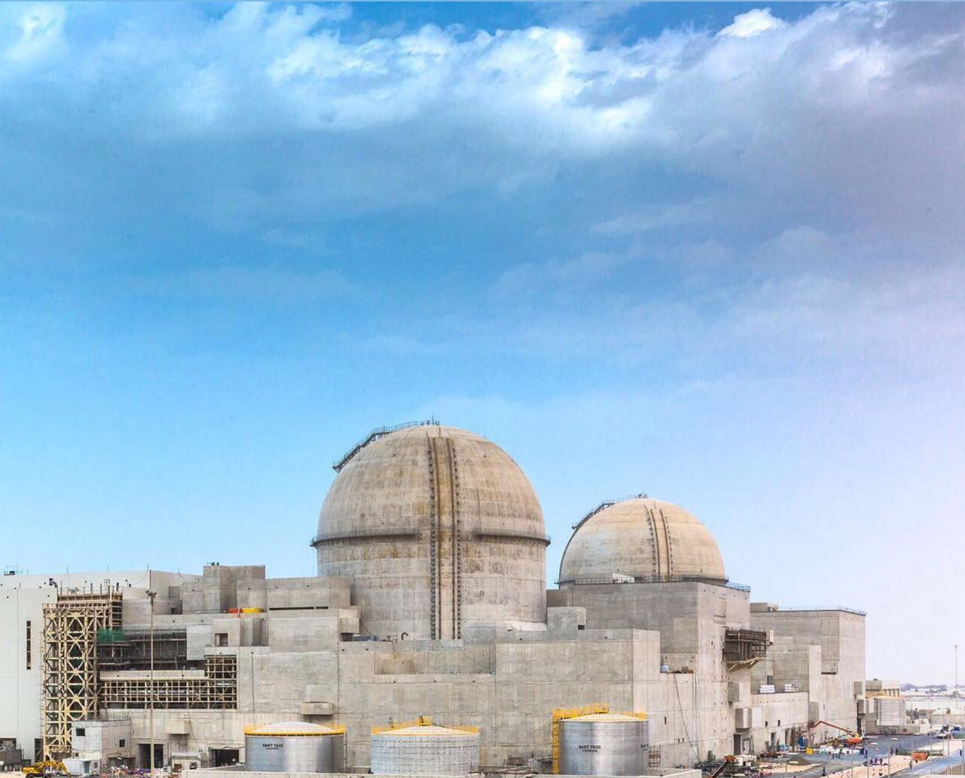 Elektrownia jądrowa Barakah. Fot. Wikimedia Commons