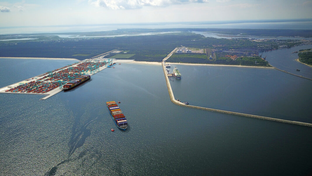 Projekt terminalu kontenerowego. Fot. Port Szczecin