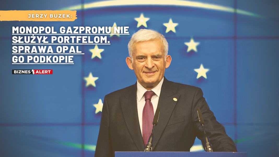 Fot. Jerzy Buzek. Grafika: Gabriela Cydejko