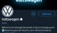 Zmiana marki na Twitterze Volkswagena. Fot. Wojciech Jakóbik