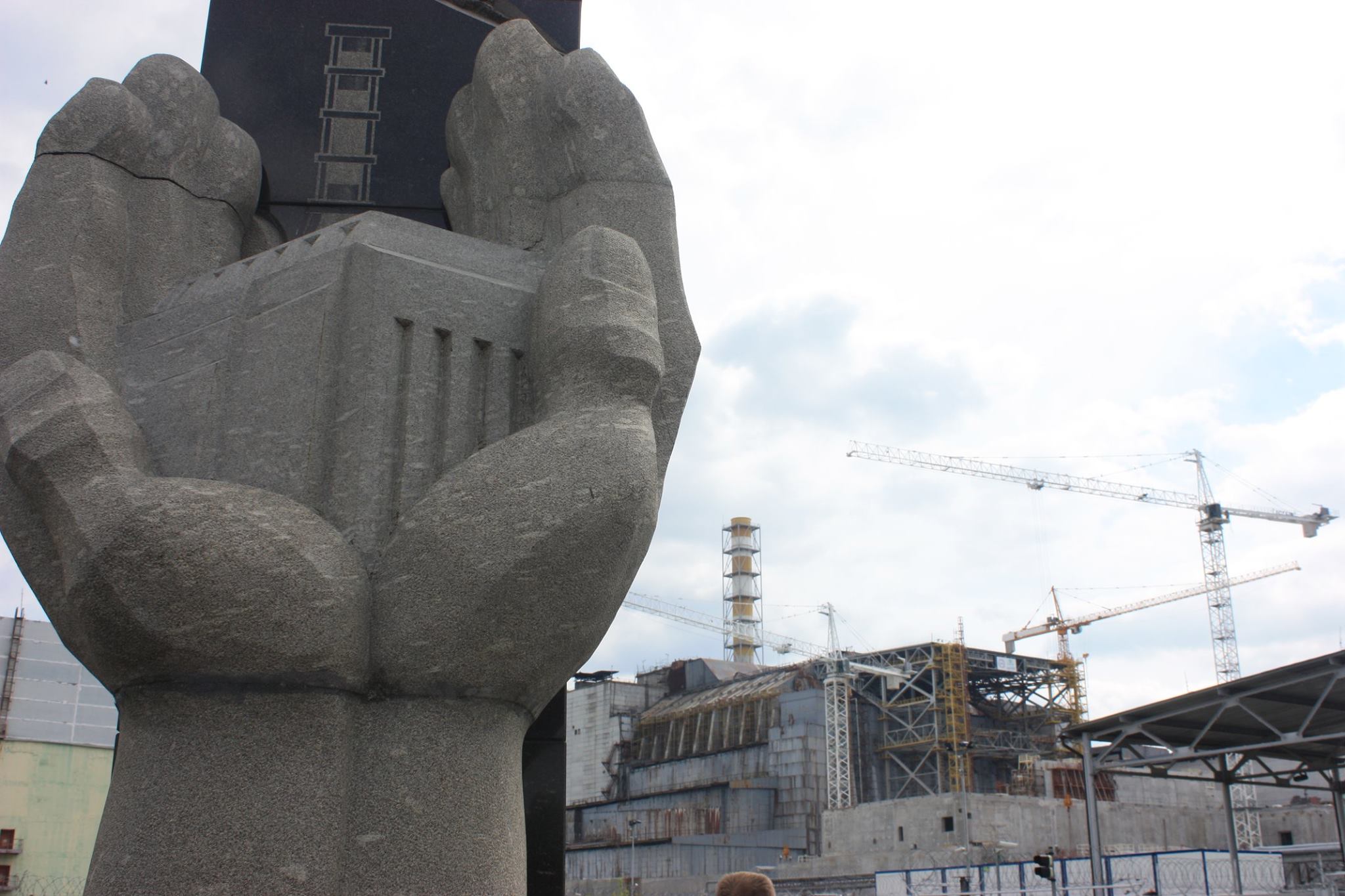 Czwarty blok elektrowni w Czarnobylu w 2015 roku. Fot. Mariusz Marszałkowski