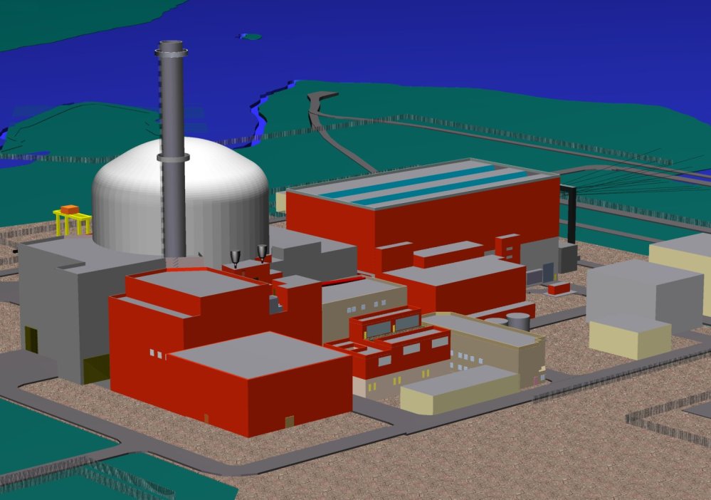 Elektrownia Jaitapur w wizualizacji Framatome. Fot. Wikimedia Commons