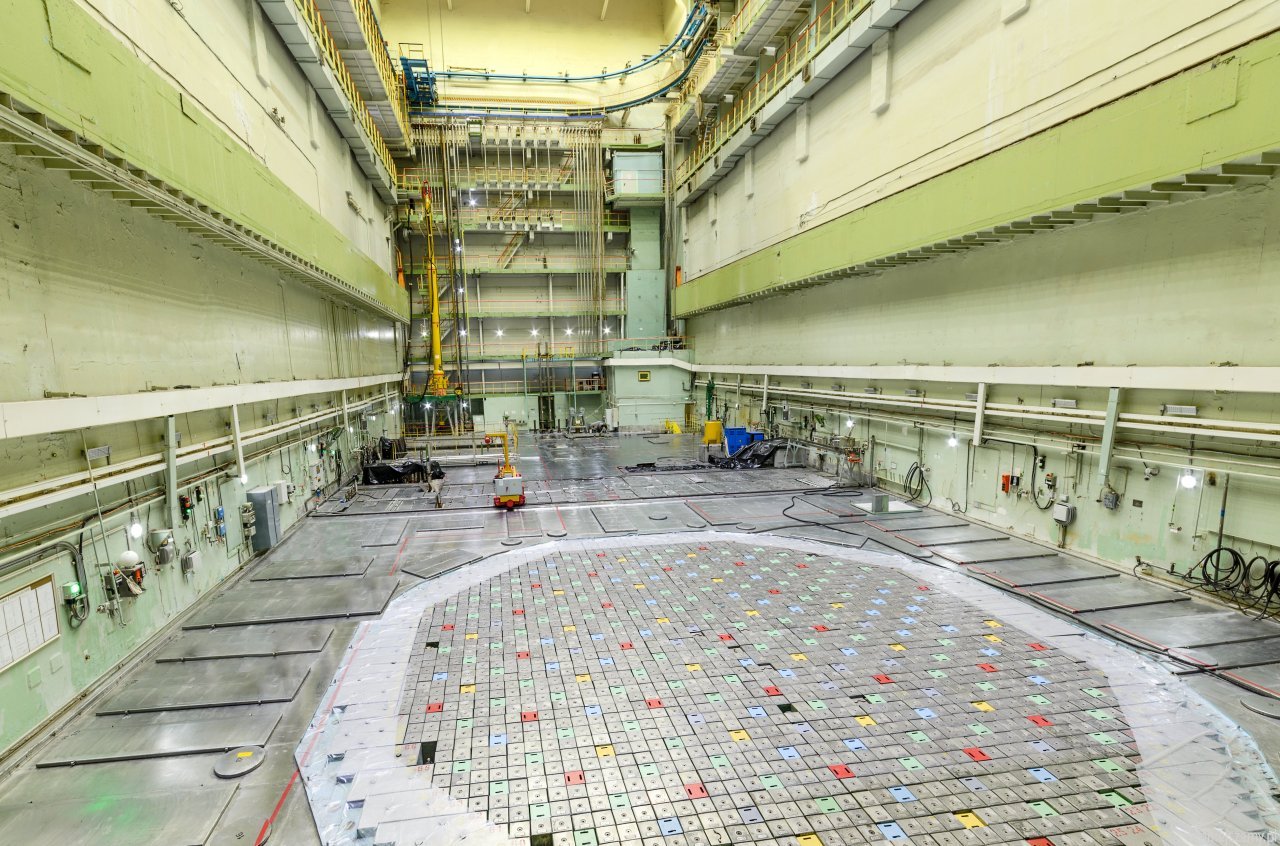 Hala reaktora reaktora jądrowego. Fot. freepik