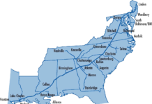 Colonial Pipeline. Grafika: Colonial Pipeline.