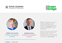 Zapowiedź konferencji Green Bridge z udziałem prezydentów Estonii i Polski. Fot. Polsko-Estońska Izba Handlu