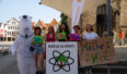 Protest FOTA4CLIMATE i organizacji niemieckich w obronie atomu. Fot. FOTA4CLIMATE