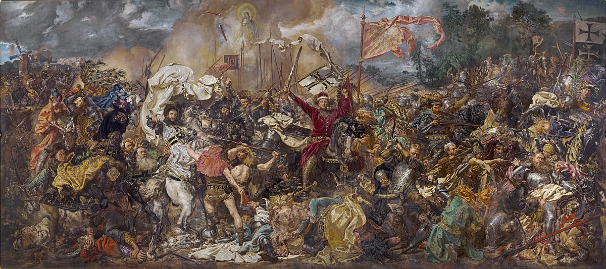 Jan Matejko, Bitwa pod Grunwaldem. Fot. Wikimedia Commons