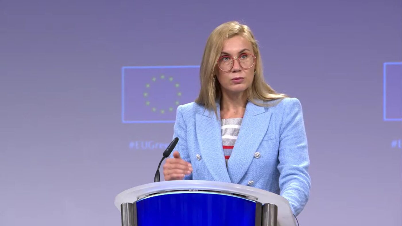 Komisarz ds. energii Kadri Simson. Fot. Bartłomiej Sawicki