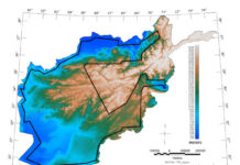 Geologiczna mapa Afganistanu z 2006 roku. Grafika: Amerykańska Służba Geologiczna