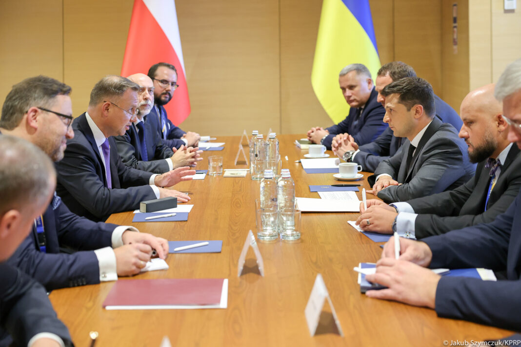 Prezydenci Andrzej Duda i Wołodymyr Zełeński. Fot. Kancelaria Prezydenta RP