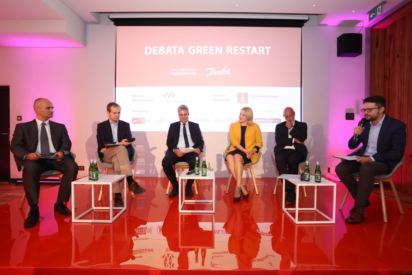 Debata "Green Restart". Źródło: Twitter/Danfoss