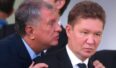 Prezes Rosnieftu Igor Sieczin i Gazpromu Aleksiej Miller fot. Khodorkovskiy Centr