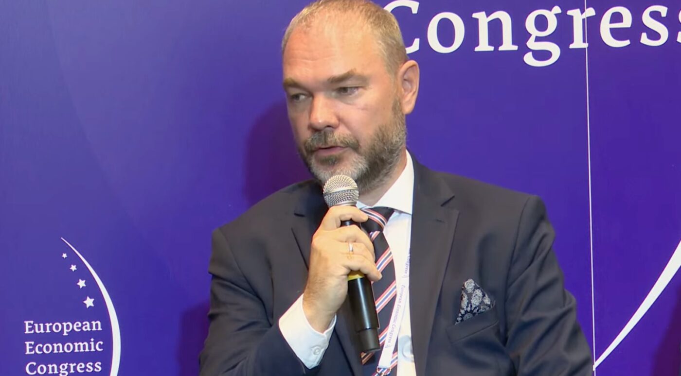 Mariusz Jurczyk podczas EKG 2021. Fot. BiznesAlert.pl.