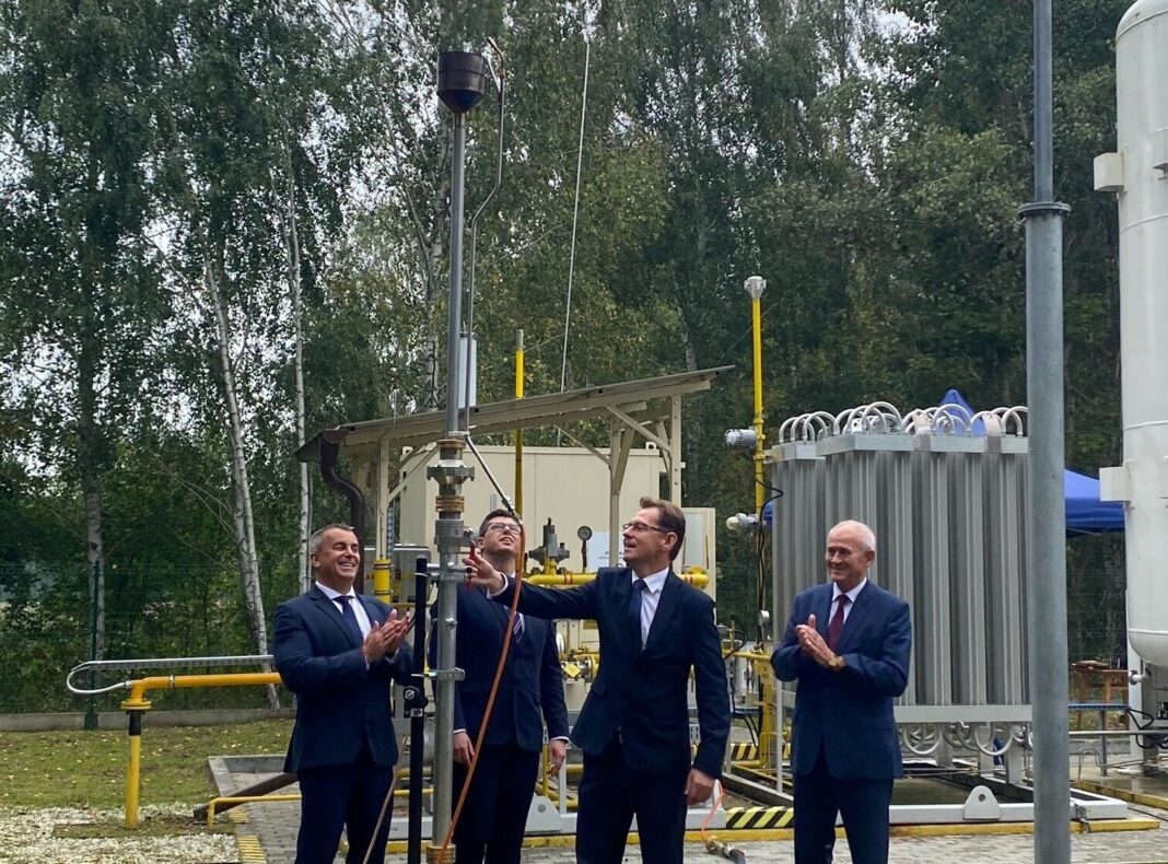 Gazyfikacja w Zbuczynie. Fot. Polska Spółka Gazownictwa