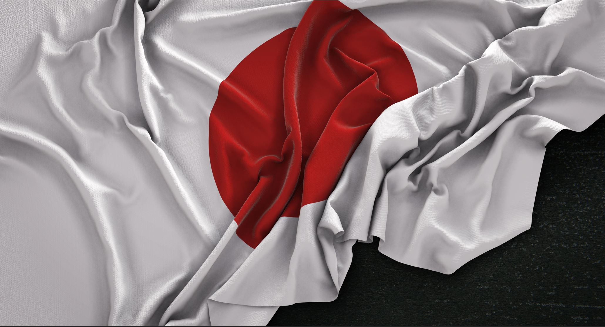 Flaga Japonii. Źródło: freepik