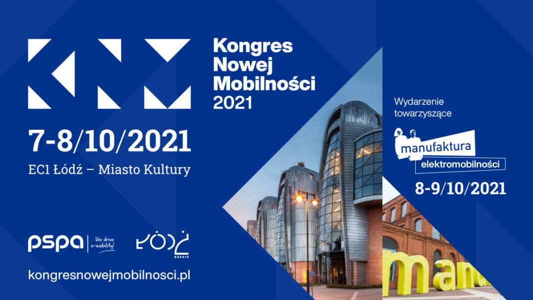 Kongres Nowej Mobilności 2021. Grafika organizatora.