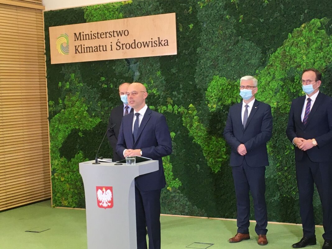 Minister klimatu i środowiska Michał Kurtyka