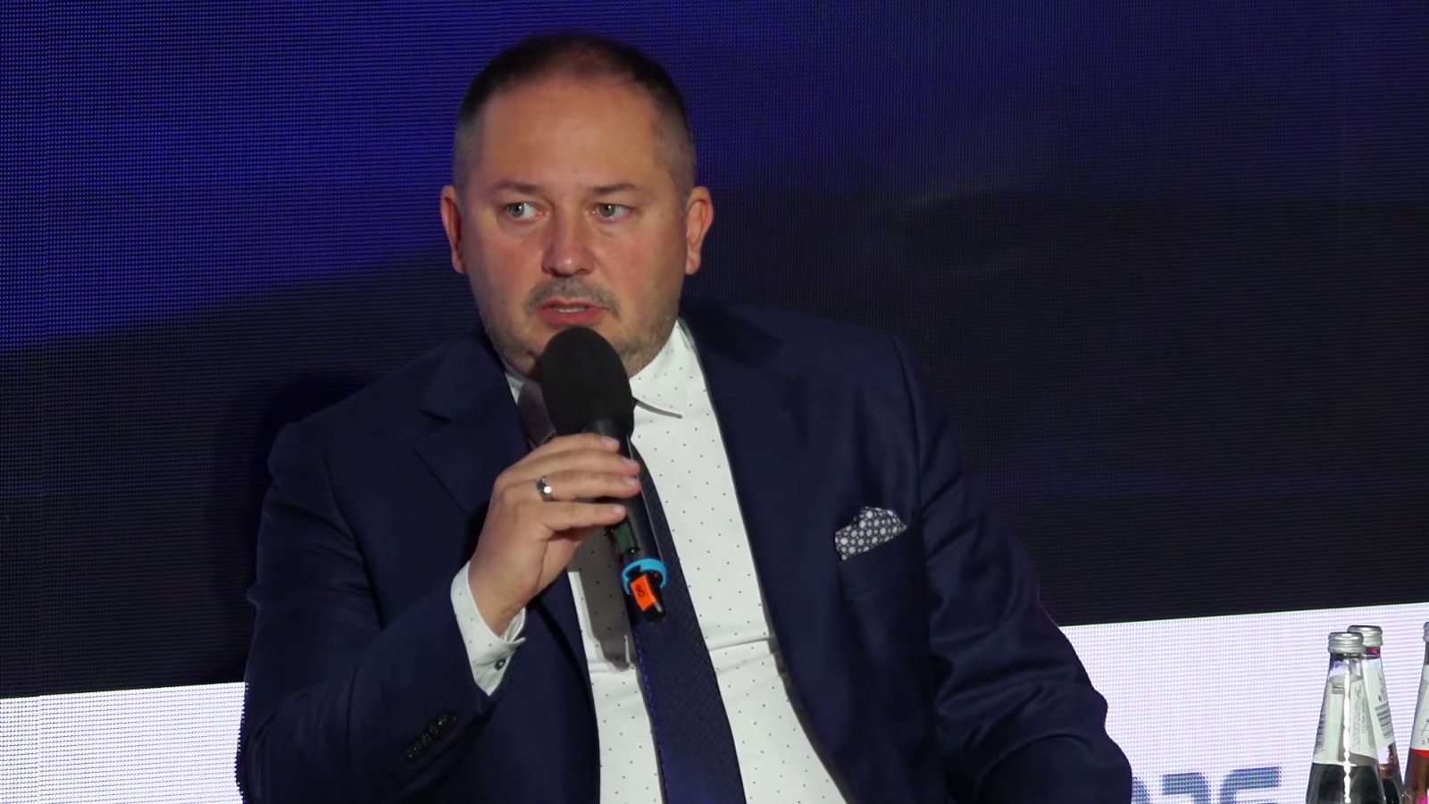 Wiceprezes Enea Operator Wojciech Drożdż na OSG 2021. Fot. BiznesAlert.pl