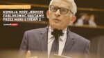 Jerzy Buzek. Grafika: Gabriela Cydejko