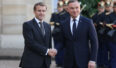 Prezydent RP Andrzej Duda podczas wizyty we Francji