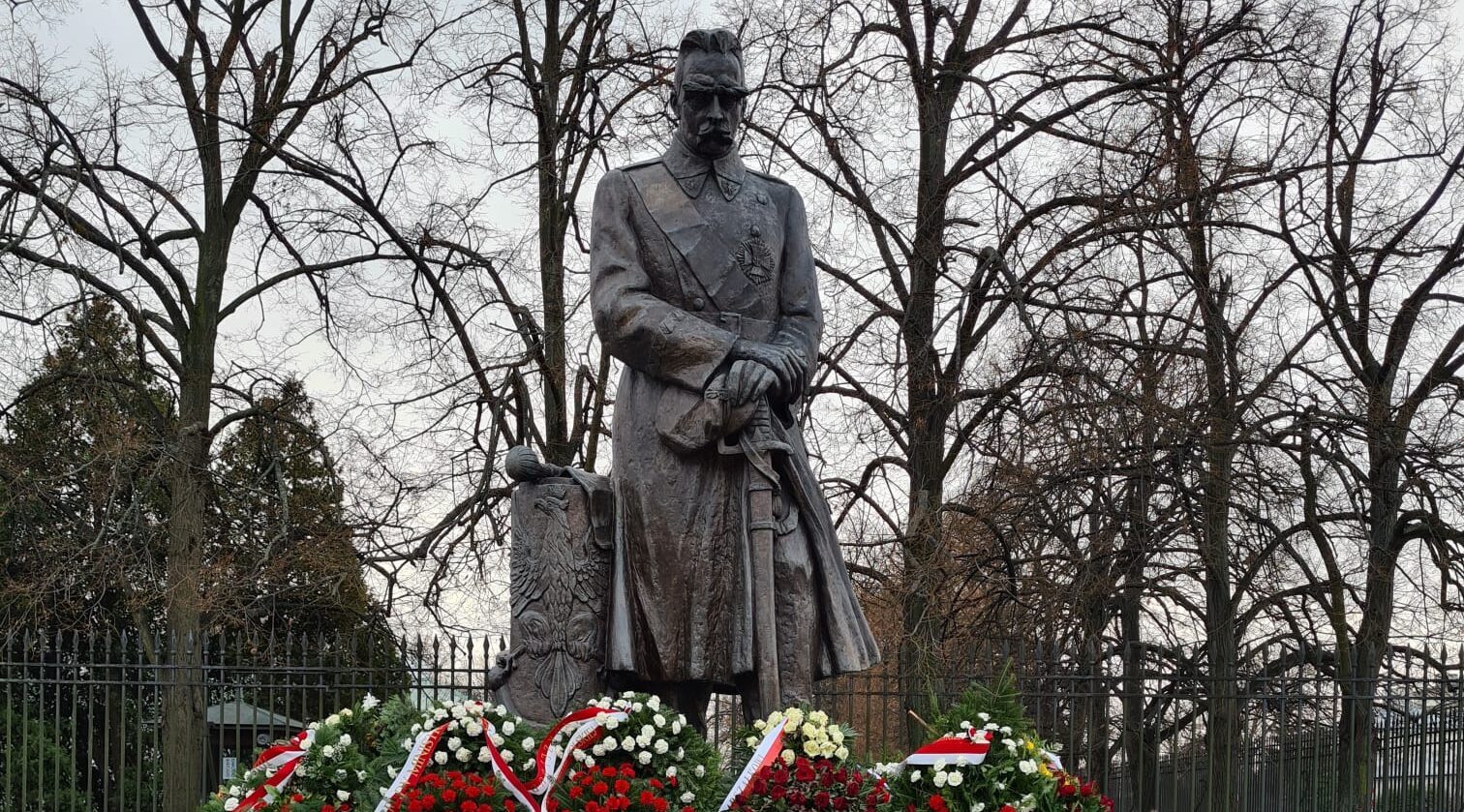 Pomnik Józefa Piłsudskiego w Warszawie. Fot. Wojciech Jakóbik
