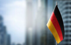 Flaga Niemiec. Fot. freepik.com.