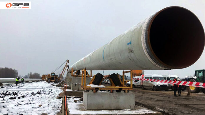 Baltic Pipe. Fot. Gaz-System/Twitter.