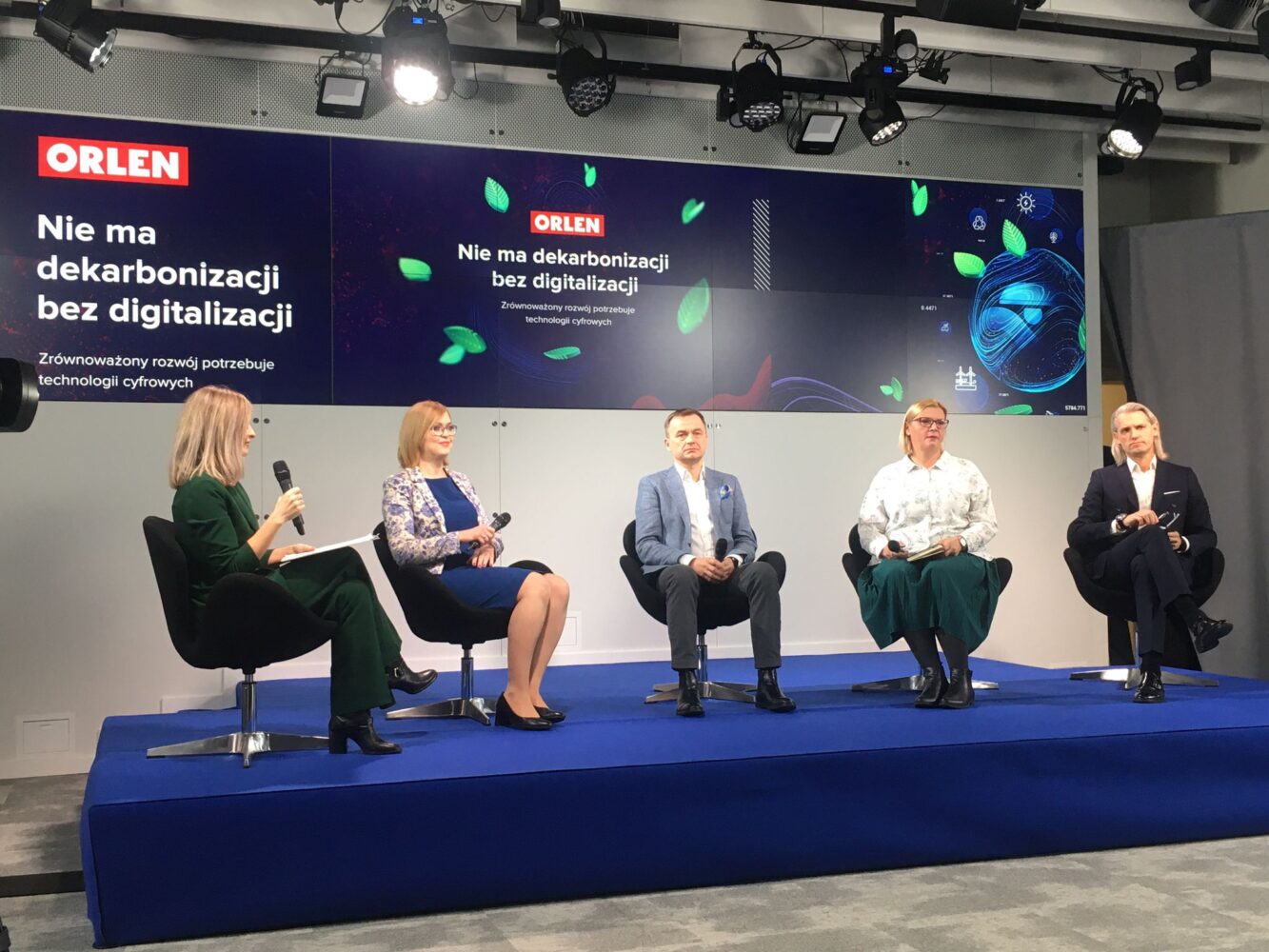 Prezentacja raportu "Nie ma dekarbonizacji bez digitalizacji" PKN Orlen. Fot. Mariusz Marszałkowski