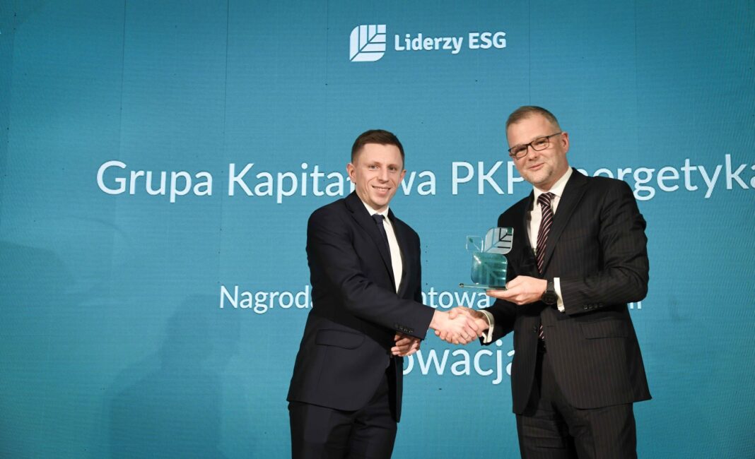 PKP Energetyka została podwójnym laureatem konkursu Liderzy ESG. Fot. PKP Energetyka