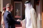 Andrzej Duda i Tamim Bin Hamad al Thani. Fot. Kancelaria Premiera RP