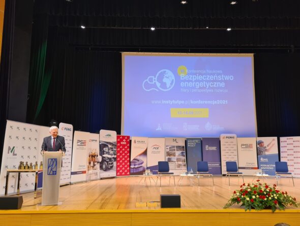 Konferencja „Bezpieczeństwo energetyczne” 2022 w Rzeszowie. Grafika organizatora.