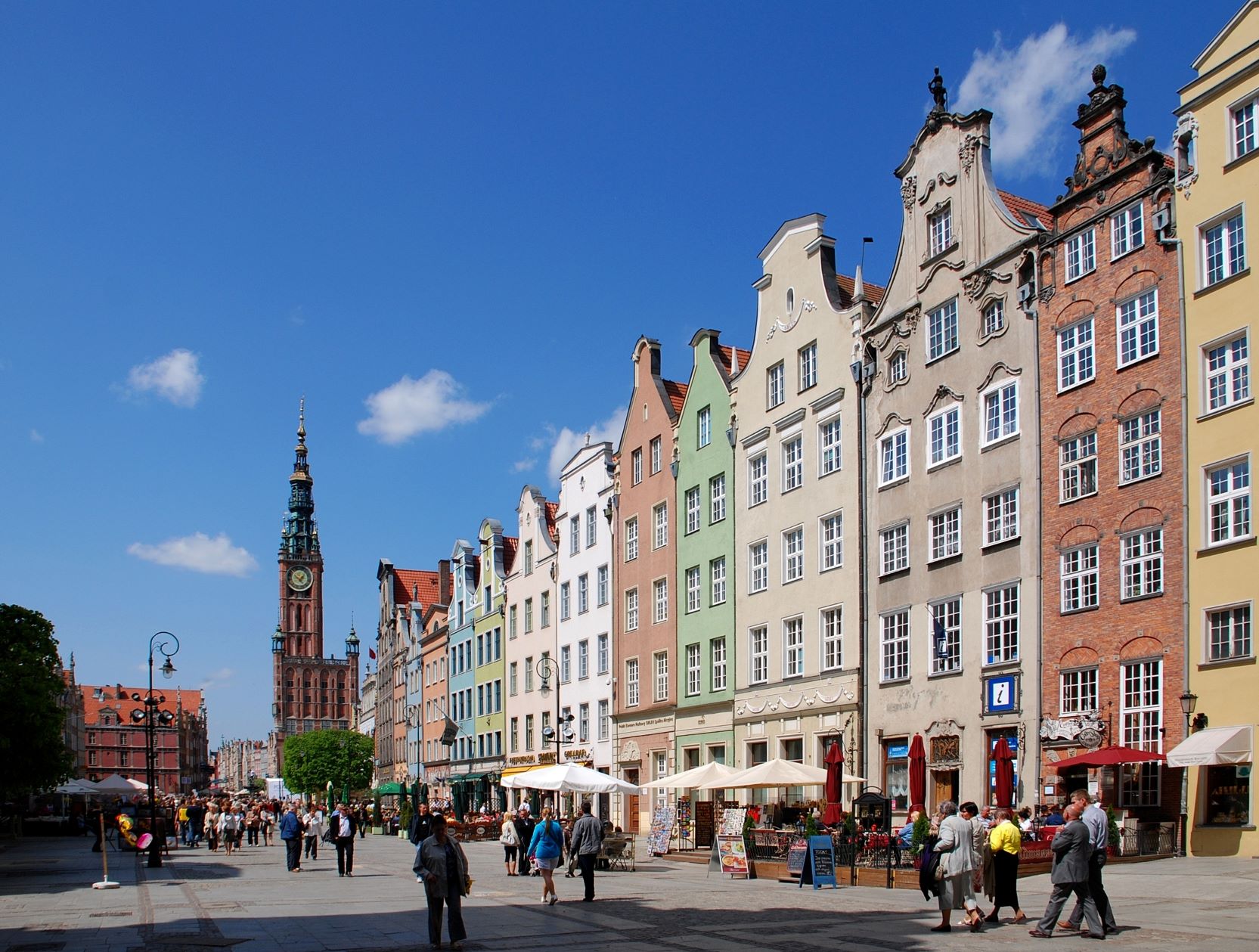 Gdańsk, Długi Targ. Źródło: Wikicommons