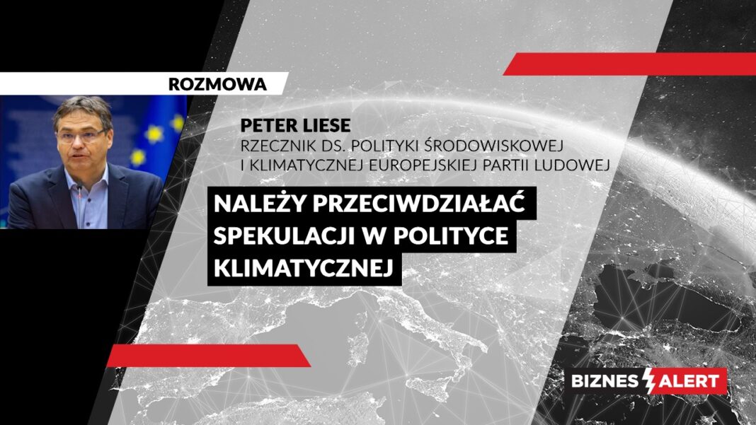 Peter Liese. Grafika: Julia Pągowska