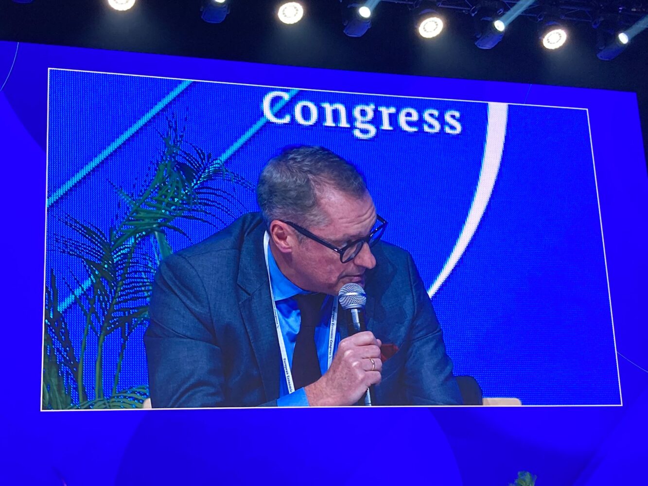 Frédéric Faroche na EKG 2022. Fot. Jędrzej Stachura