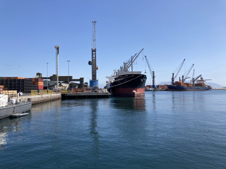 Port ATI w Antofagaście. Fot. Jędrzej Stachura