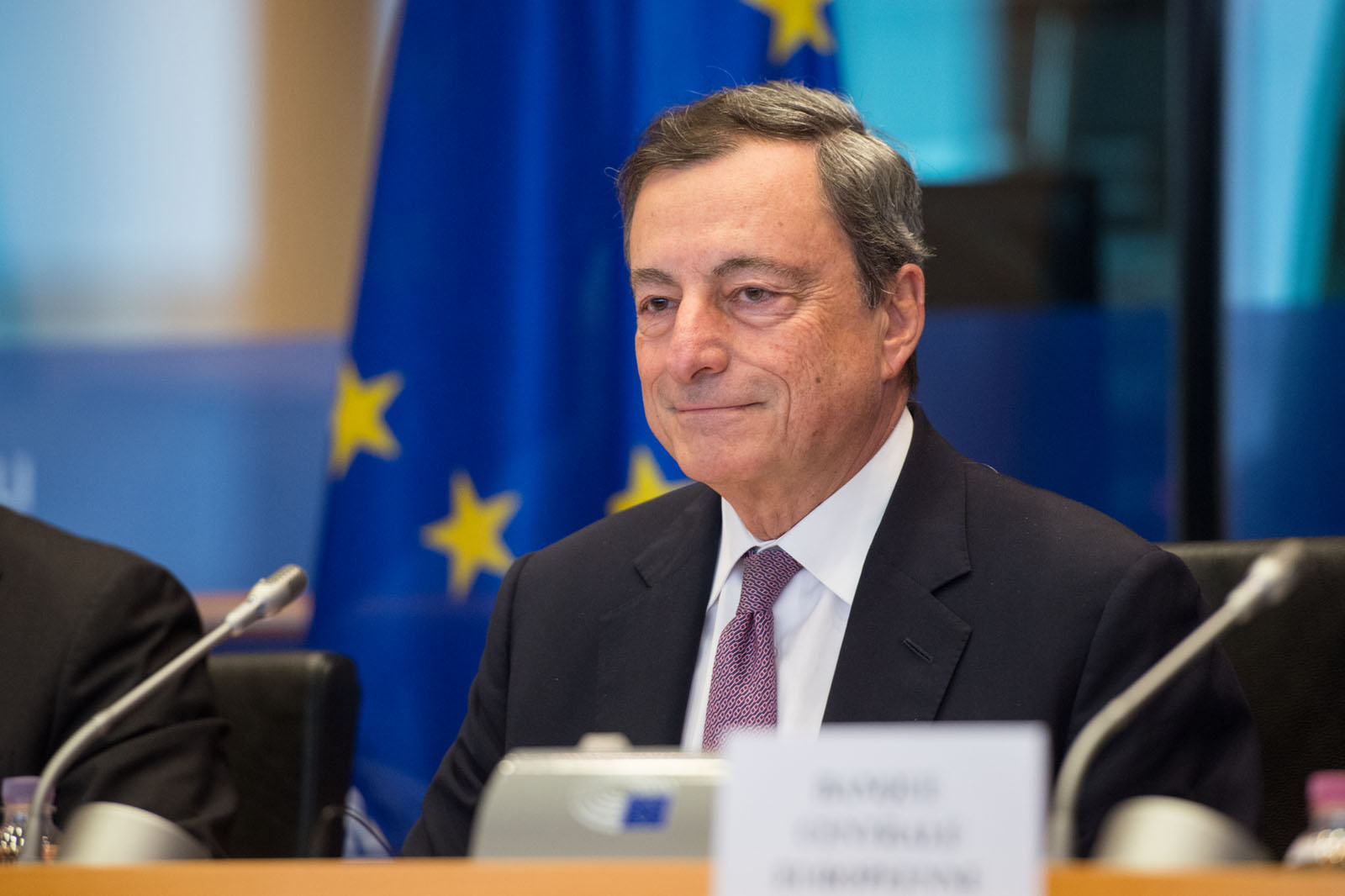 Mario Draghi. Fot. Parlament Europejski.
