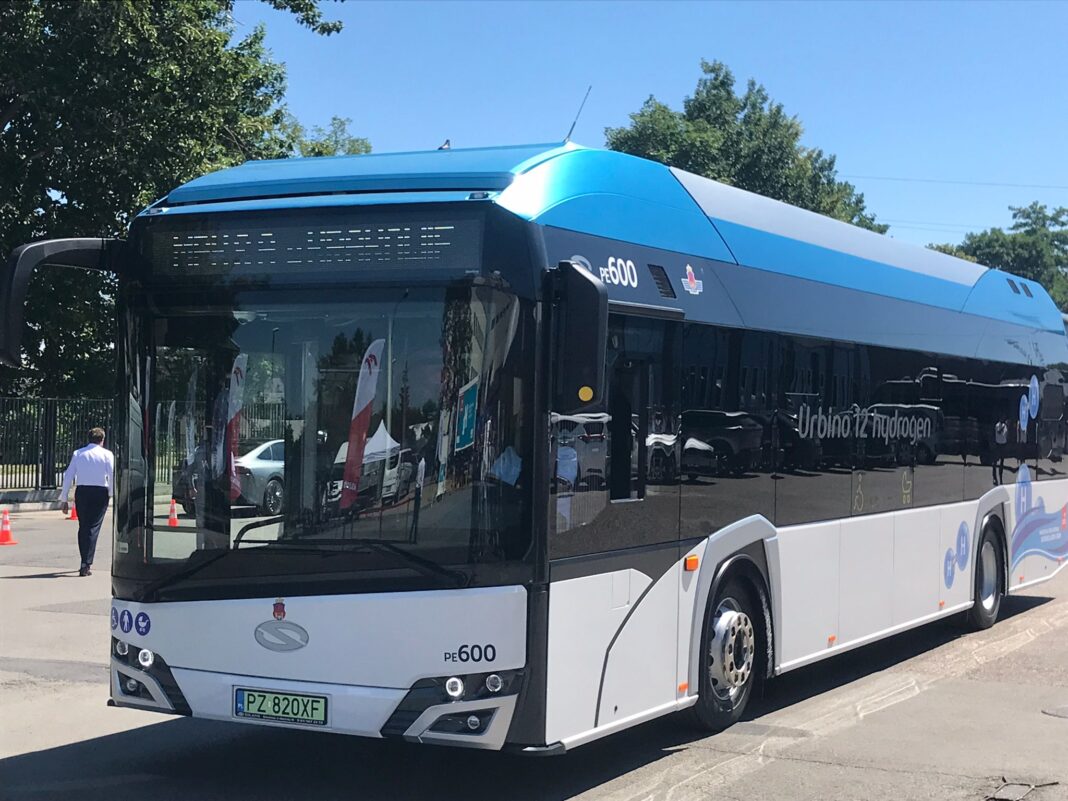 Autobus wodorowy. Fot. Michał Perzyński