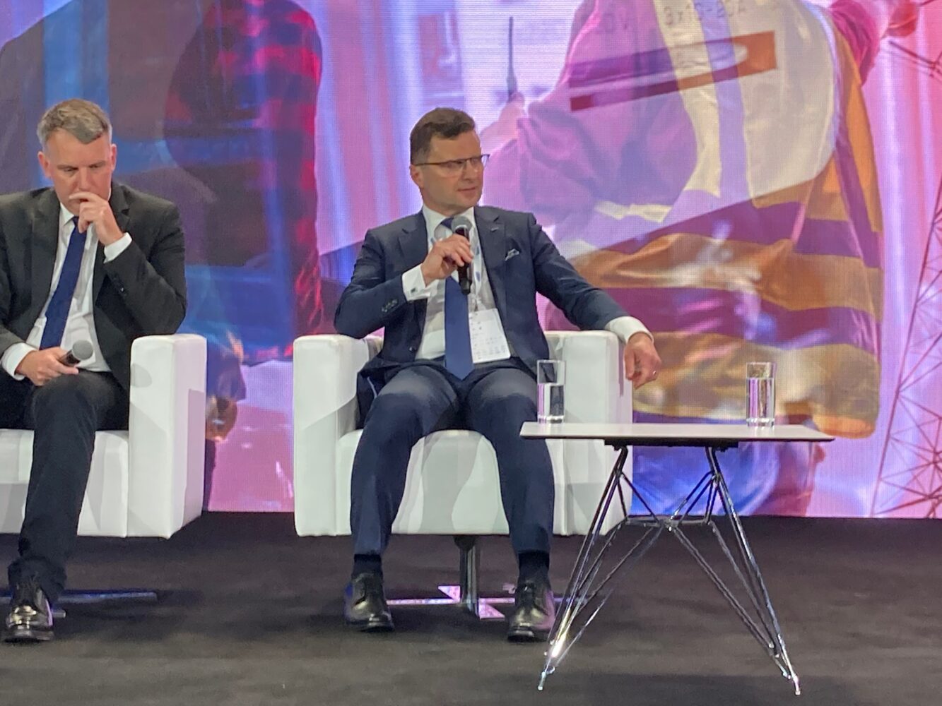 Piotr Podgórski, dyrektor naczelny ds. transformacji KGHM podczas Kongresu 590